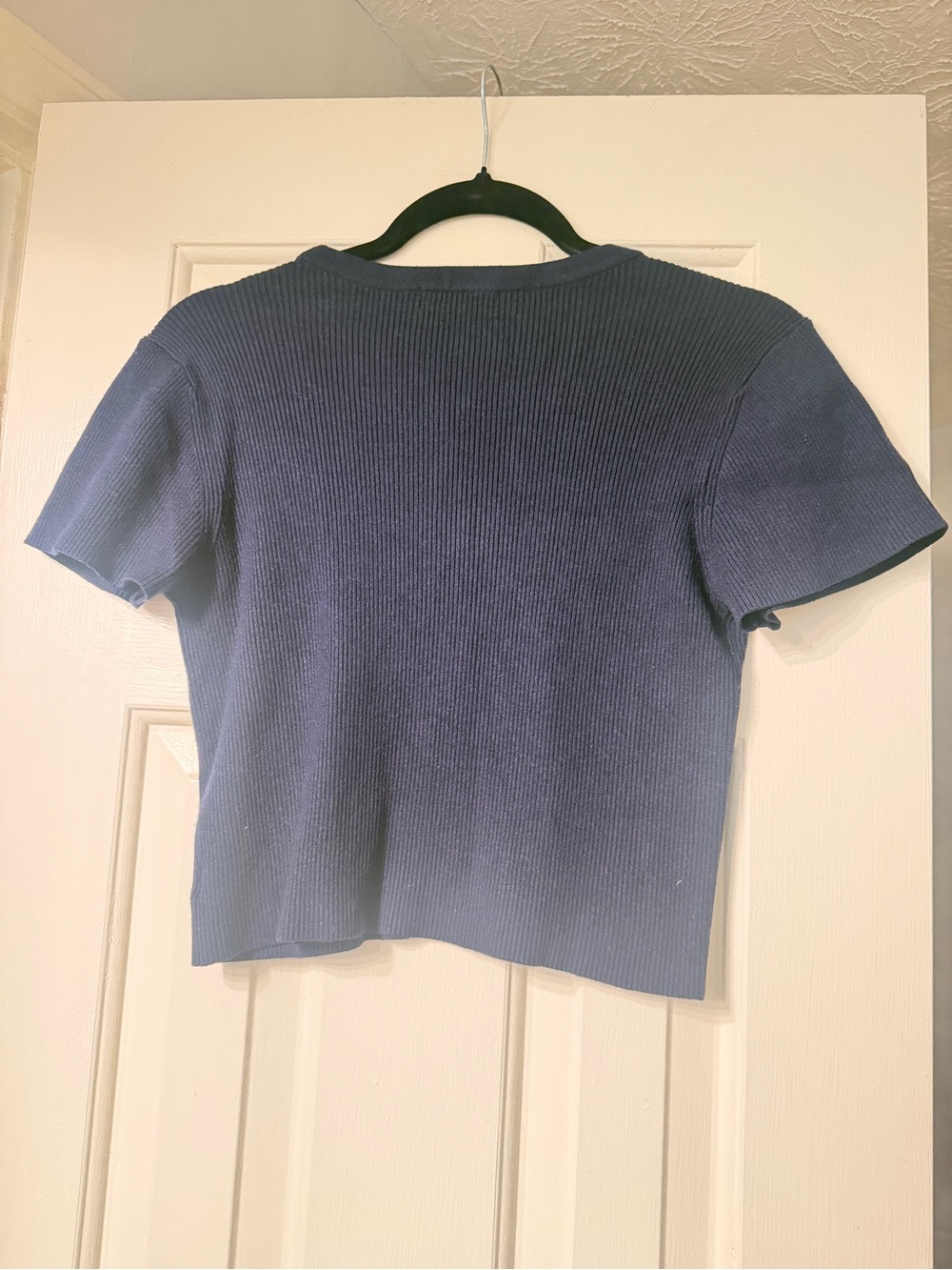 Nuuds Ribbed Sweater Baby Tee - Picture 8 of 10